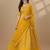 Yellow Multi Needle , Sequence 5mm , Coding work, Embroidery , Zari Fox Georgette Lehenga Choli with Dupatta