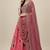 Pink Digital Print With Sequence Satin Silk Lehenga Choli with Dupatta