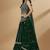 Green Embroidery Sequence Zari Faux Georgette Lehenga Choli with Dupatta
