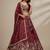 Pink Embroidery Tissue Lehenga Choli with Dupatta