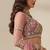 Light Pink Embroidery Net Lehenga Choli with Dupatta