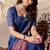 New Georgette Beautiful Printed saree With Blouse Set