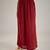 Maroon embroidered crepe kaftan set
