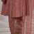 Pink embroidered net Kurta Set