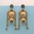 Gold color long kasmiri earrings crafted with elegant detailing for timeless festive beauty