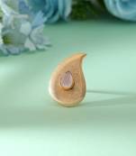 Light pink color amrapali rings created with soft hues perfect for charming festive wear