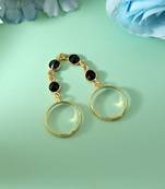 Black color amrapali rings crafted for bold statement styling during festive celebrations