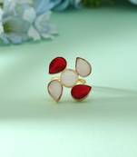 Multi color amrapali rings offering vibrant artistic expression ideal for joyful festive dressing