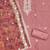 Pink color thread work heavy roman silk straight churidar dress material