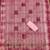 Pink color sequence heavy organza straight churidar dress material