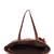 thread bloom coffee brown cotton floral embroidered tote bag