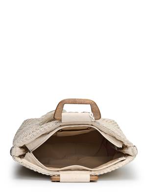 earth edit natural cotton chevron woven handheld bag 7