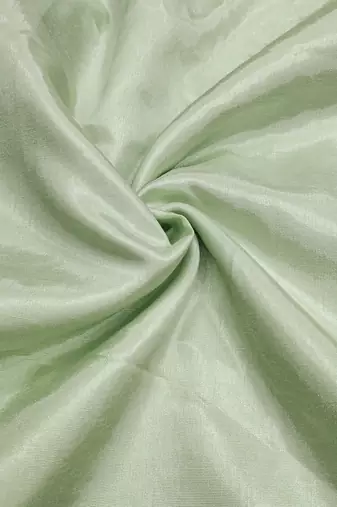 Sea green color sequence heavy organza straight churidar dress material