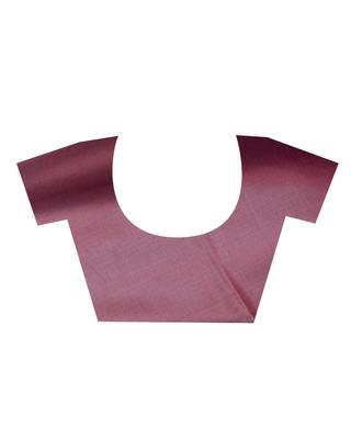 Kanjivaram saree in dark maroon color with golden mahapar border 5