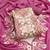 Pink color printed pure modal cotton straight churidar dress material