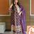 Designer Purple Ethnic Suit Set