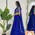 Royal Blue Fully Stitched Lehenga & Blouse Set