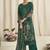 green georgette digital printed dress material