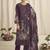 wine georgette digital printed dress material