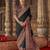 black banarasi zari woven designer saree