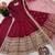 Maroon roman silk anarkali with codding sequence embroidery work,fully stitched gown style with bottom and dupatta