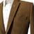 Vintage camel tailored corduroy notch lapel blazer
