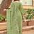 Women Floral Embroidered Regular Roman Slik Kurta with Trousers & Dupatta