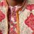 Pink cotton printed kurta dhoti jacket
