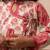 Pink cotton printed angrakha dhoti