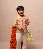 Multicolor cotton printed shirt