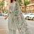 Women Floral Embroidered Regular Roman Slik Kurta with Trousers & Dupatta