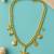 Jewelz gold finish starfish & shell pendant necklace