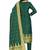 Mehendi woven silk blend unstitched churidar dress-materials
