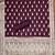 Burgundy woven cotton unstitched churidar dress-materials