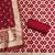 Maroon woven cotton unstitched churidar dress-materials
