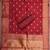 Red woven silk blend unstitched churidar dress-materials
