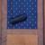 Navy-blue woven silk blend unstitched churidar dress-materials