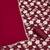Maroon woven jacquard unstitched churidar dress-materials