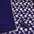 Navy-blue woven jacquard unstitched churidar dress-materials