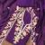Purple thread embroidery silk blend semi stitched churidar dress-materials