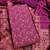 Pink woven silk blend unstitched churidar dress-materials