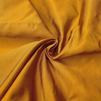 Mustard woven silk blend unstitched churidar dress-materials 4