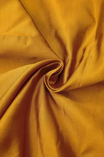 Mustard woven silk blend unstitched churidar dress-materials
