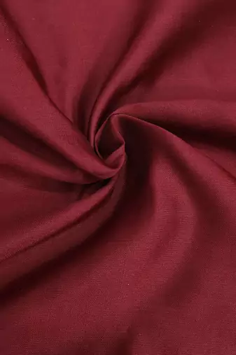 Red woven silk blend unstitched churidar dress-materials