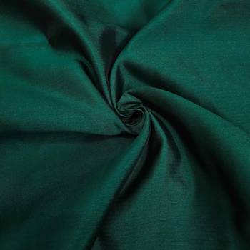 Green woven silk blend unstitched churidar dress-materials 4
