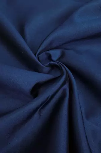 Navy-blue woven silk blend unstitched churidar dress-materials