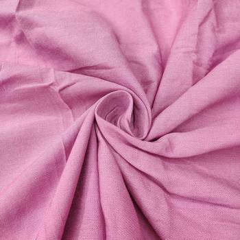 Pink thread embroidery silk blend churidar dress-materials 4