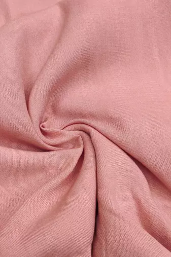 Pink printed organza churidar dress-materials