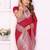 Red Color Zari Weaving Georgette Silk Saree