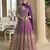  georgette embroidered anarkali with dupatta